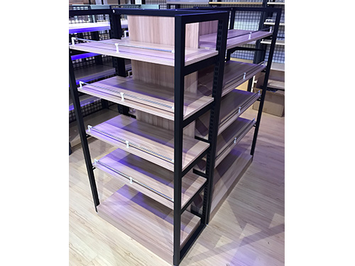 精品店钢木展架